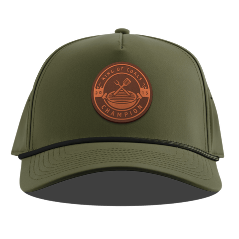 King of Coals Curved 5 Panel Rope Loden
