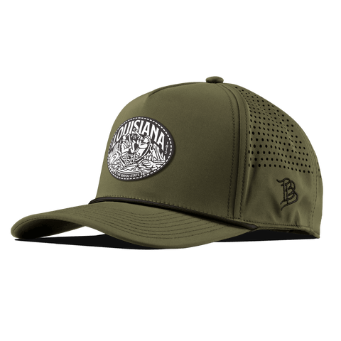 Louisiana Traveler Curved 5 Panel Rope Loden