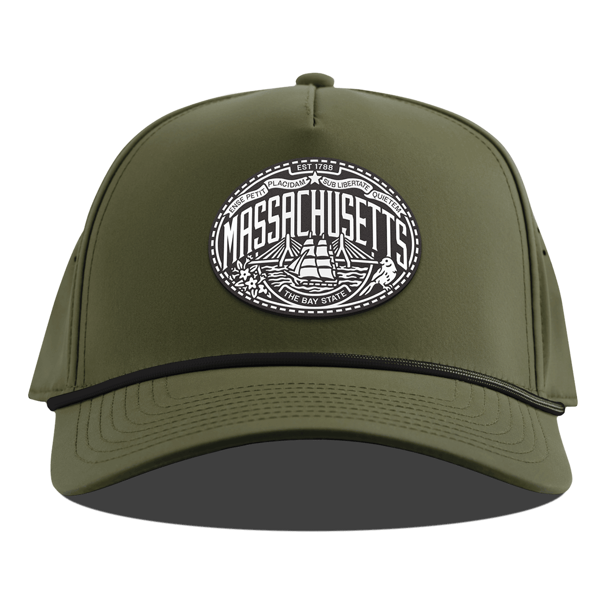 Massachusetts Traveler Curved 5 Panel Rope Loden