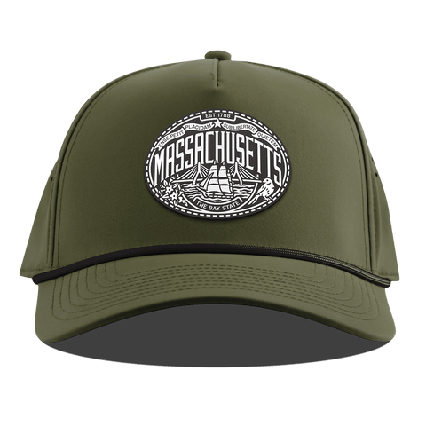 Massachusetts Traveler Curved 5 Panel Rope Loden