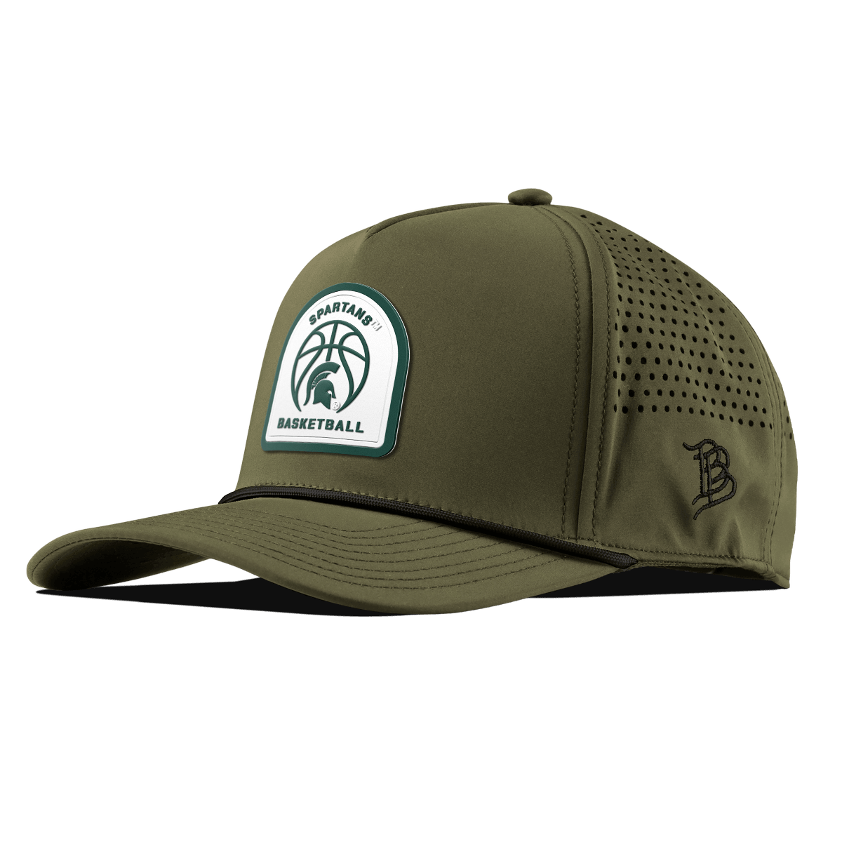 Michigan State University "Michigan State Basketball" Curved 5 Panel Rope Loden
