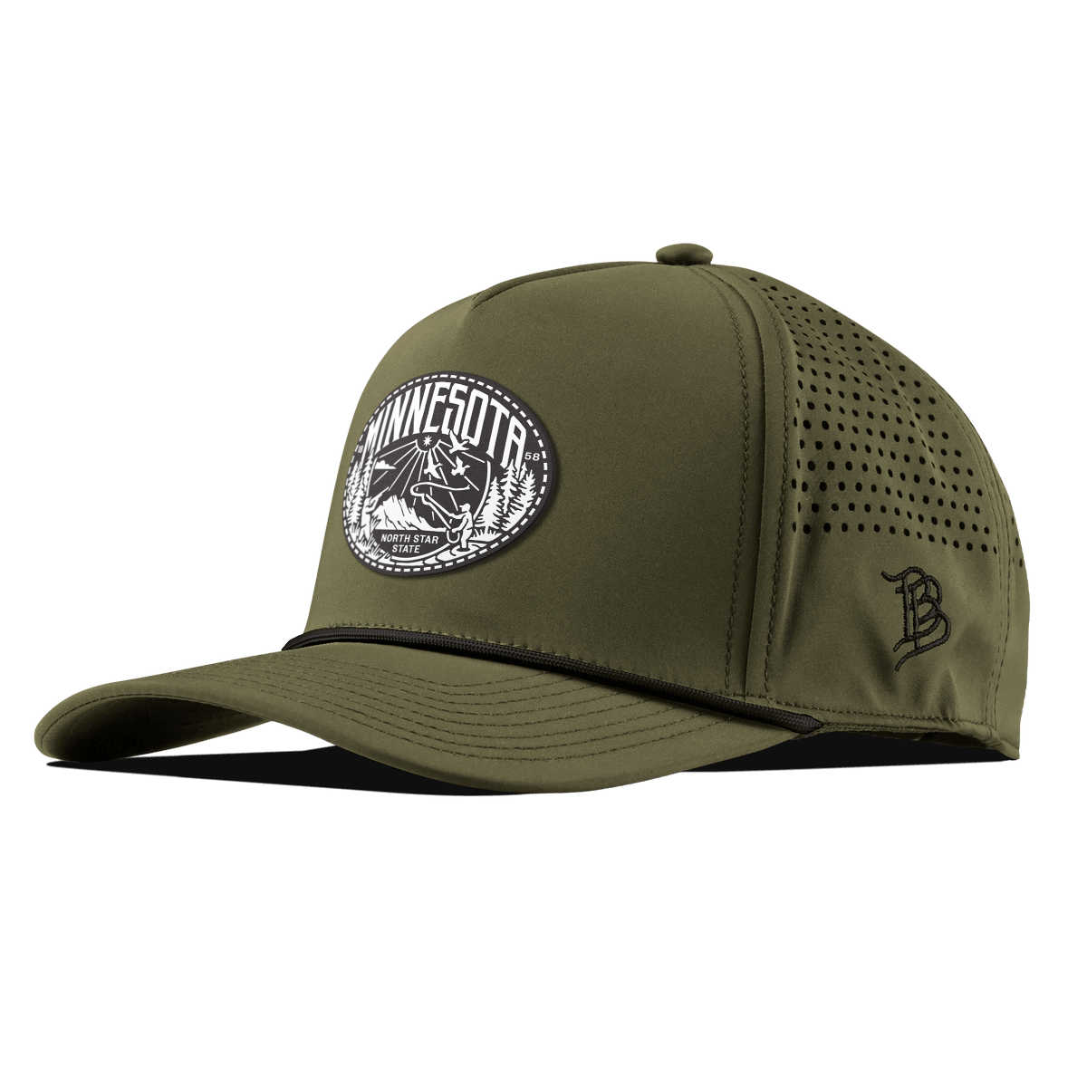 Minnesota Traveler Curved 5 Panel Rope Loden
