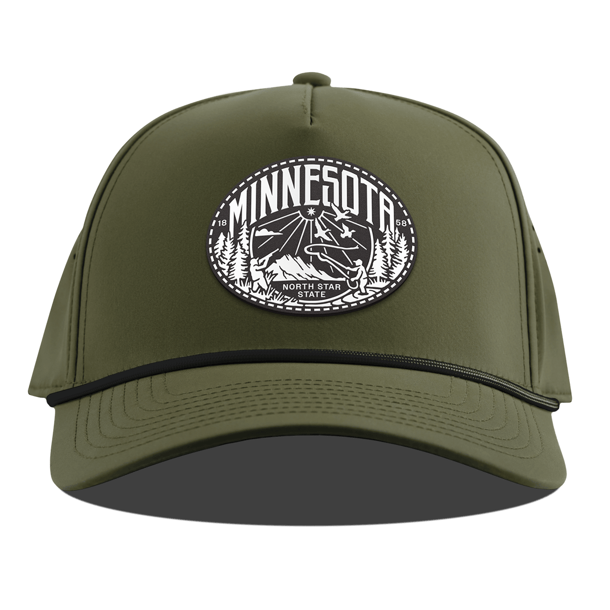 Minnesota Traveler Curved 5 Panel Rope Loden