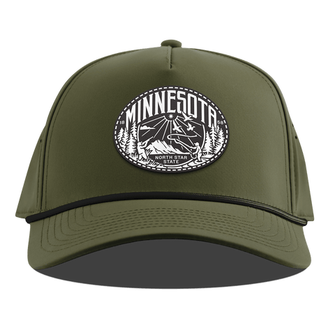Minnesota Traveler Curved 5 Panel Rope Loden