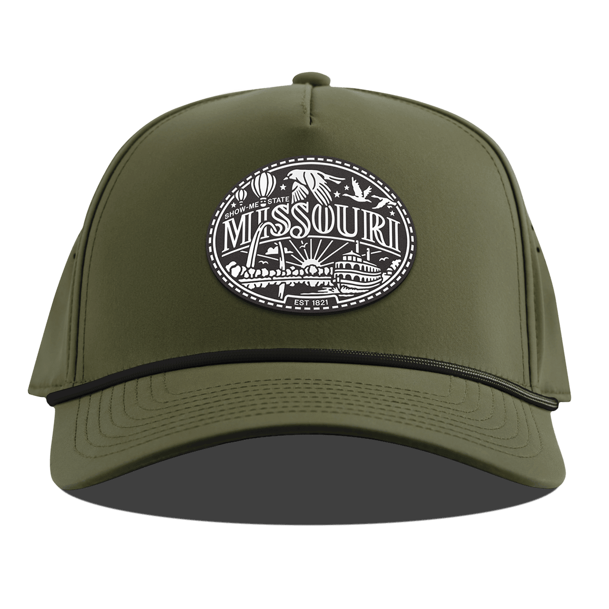 Missouri Traveler Curved 5 Panel Rope Loden