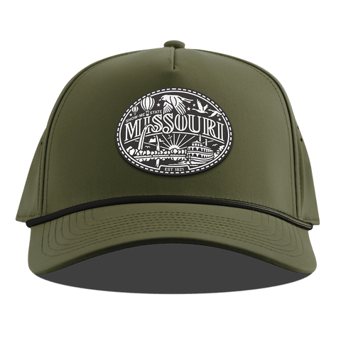 Missouri Traveler Curved 5 Panel Rope Loden