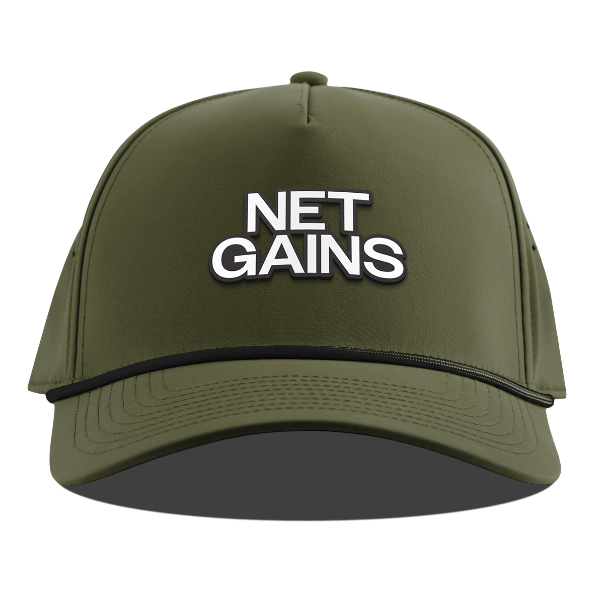 Net Gains Curved 5 Panel Rope Loden