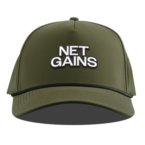 Net Gains Curved 5 Panel Rope Loden