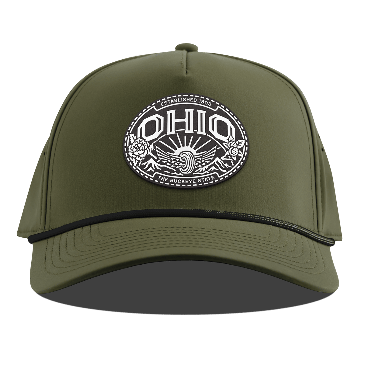 Ohio Traveler Curved 5 Panel Rope Loden