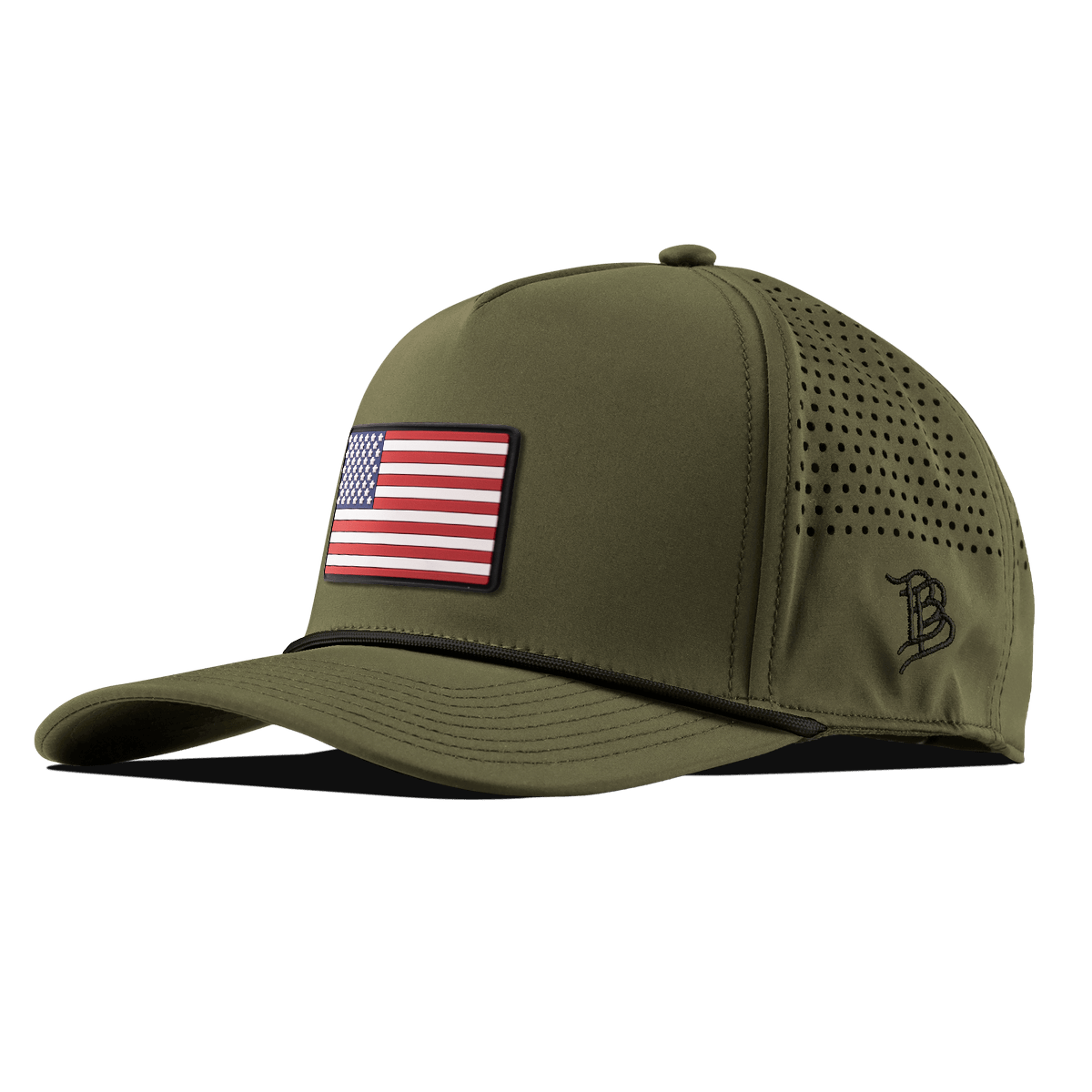 Old Glory PVC Curved 5 Panel Rope Loden