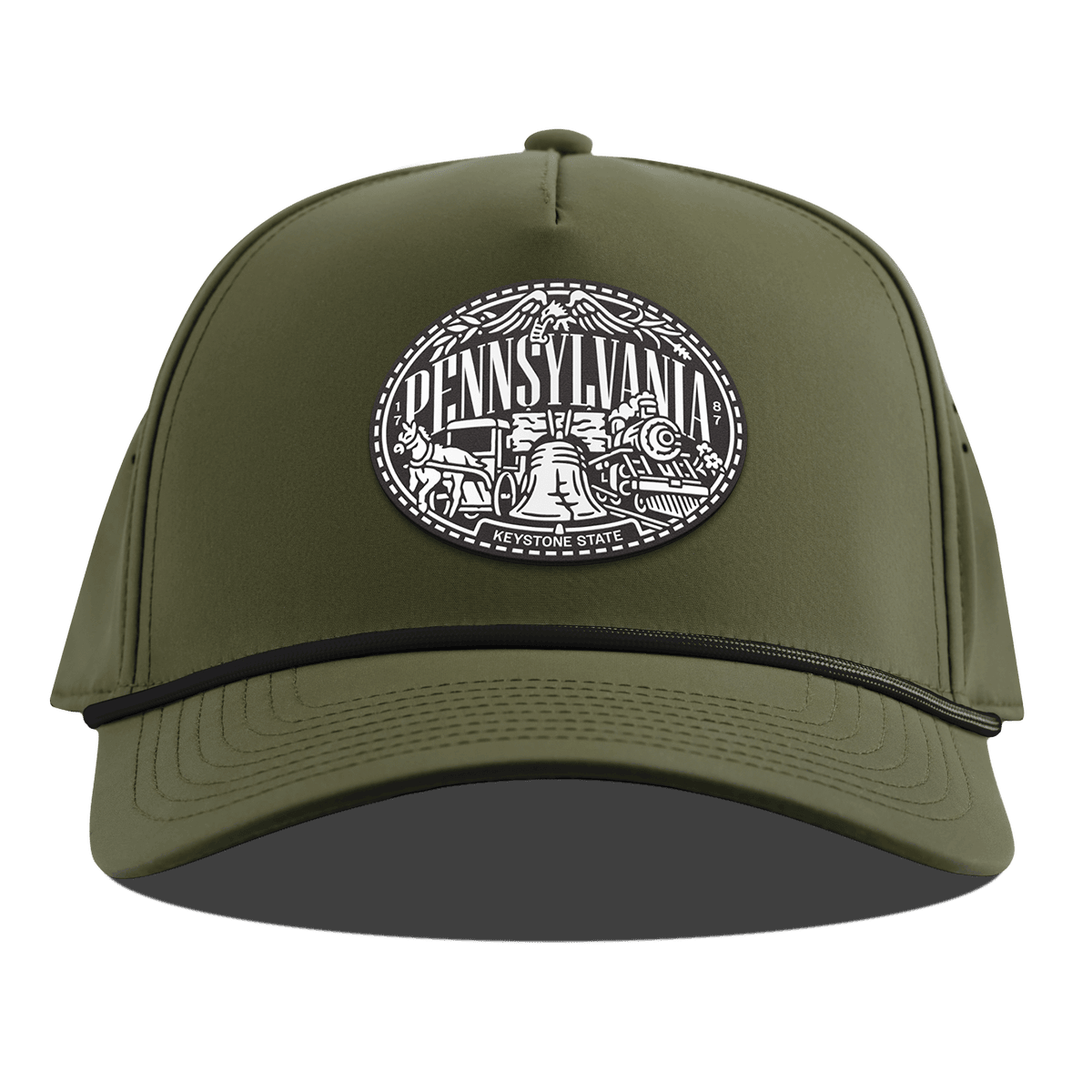 Pennsylvania Traveler Curved 5 Panel Rope Loden