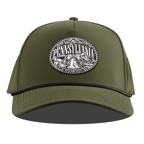 Pennsylvania Traveler Curved 5 Panel Rope Loden