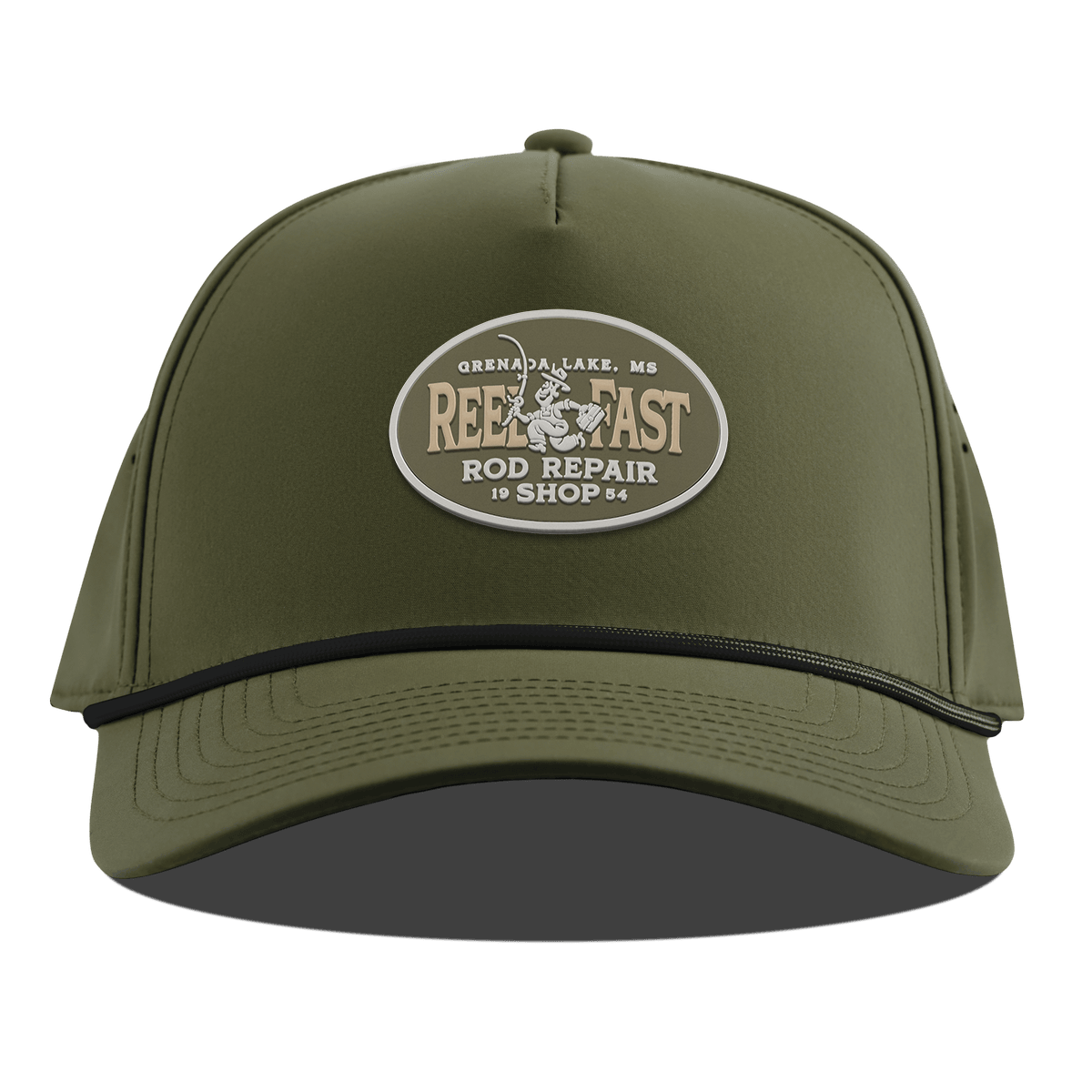 Reel Fast Rod Repair Curved 5 Panel Rope Loden