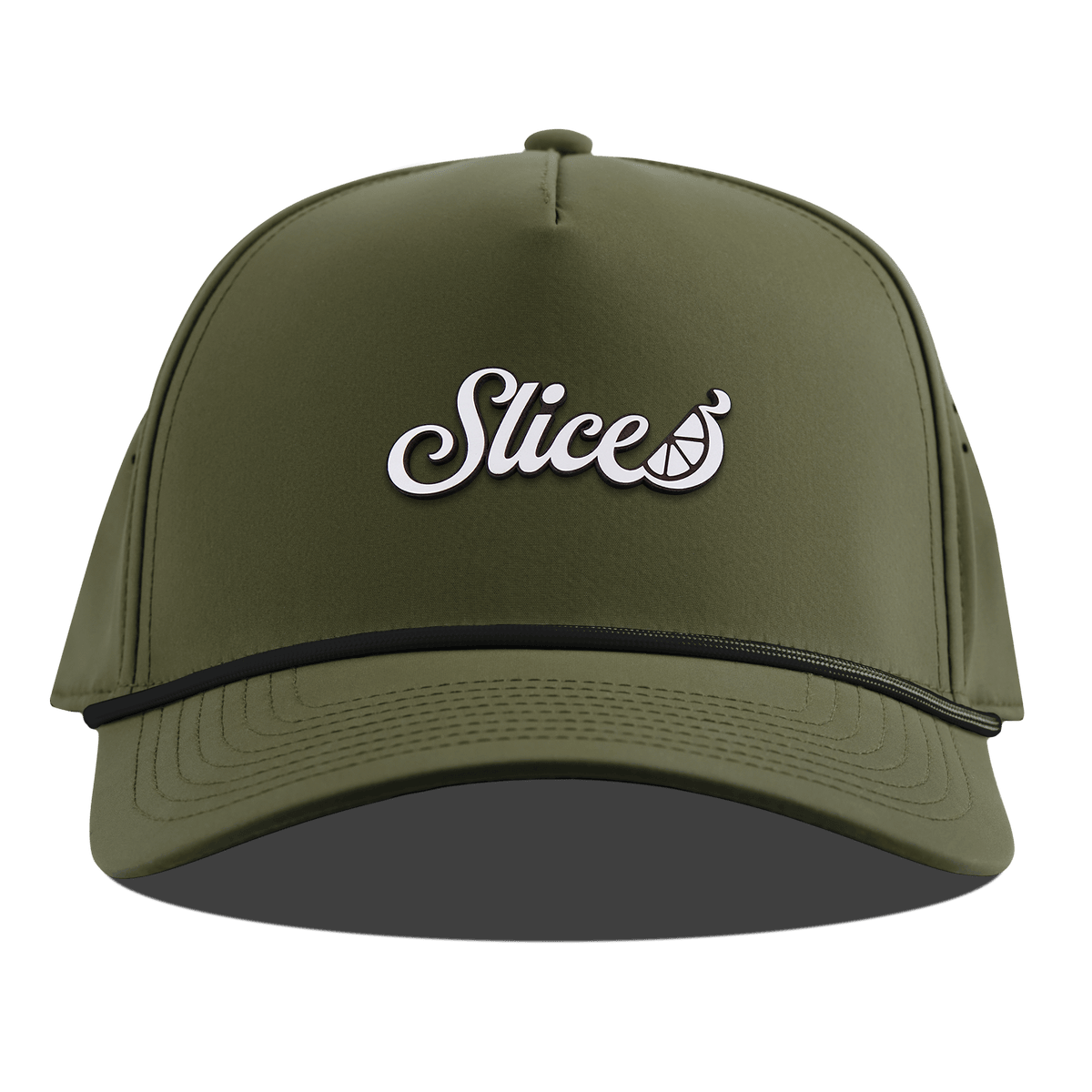 Sliced Script Curved 5 Panel Rope Loden