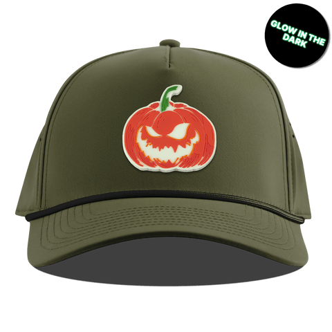 Jack-O-Lantern Glow Curved 5 Panel Rope Loden