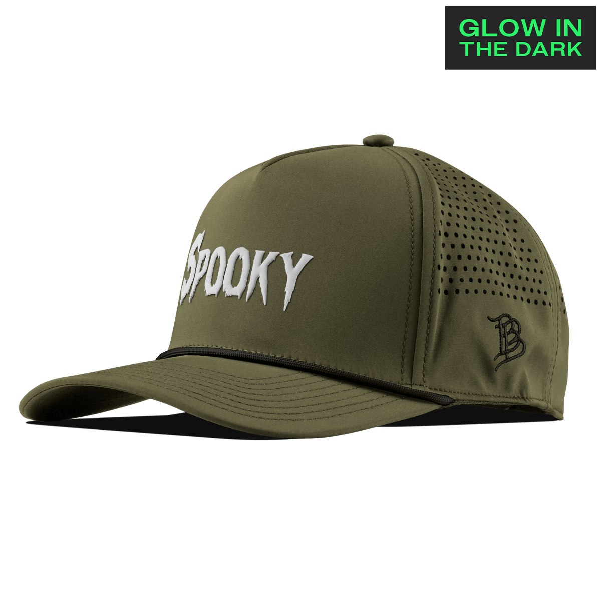 Spooky Glow Curved 5 Panel Rope Loden