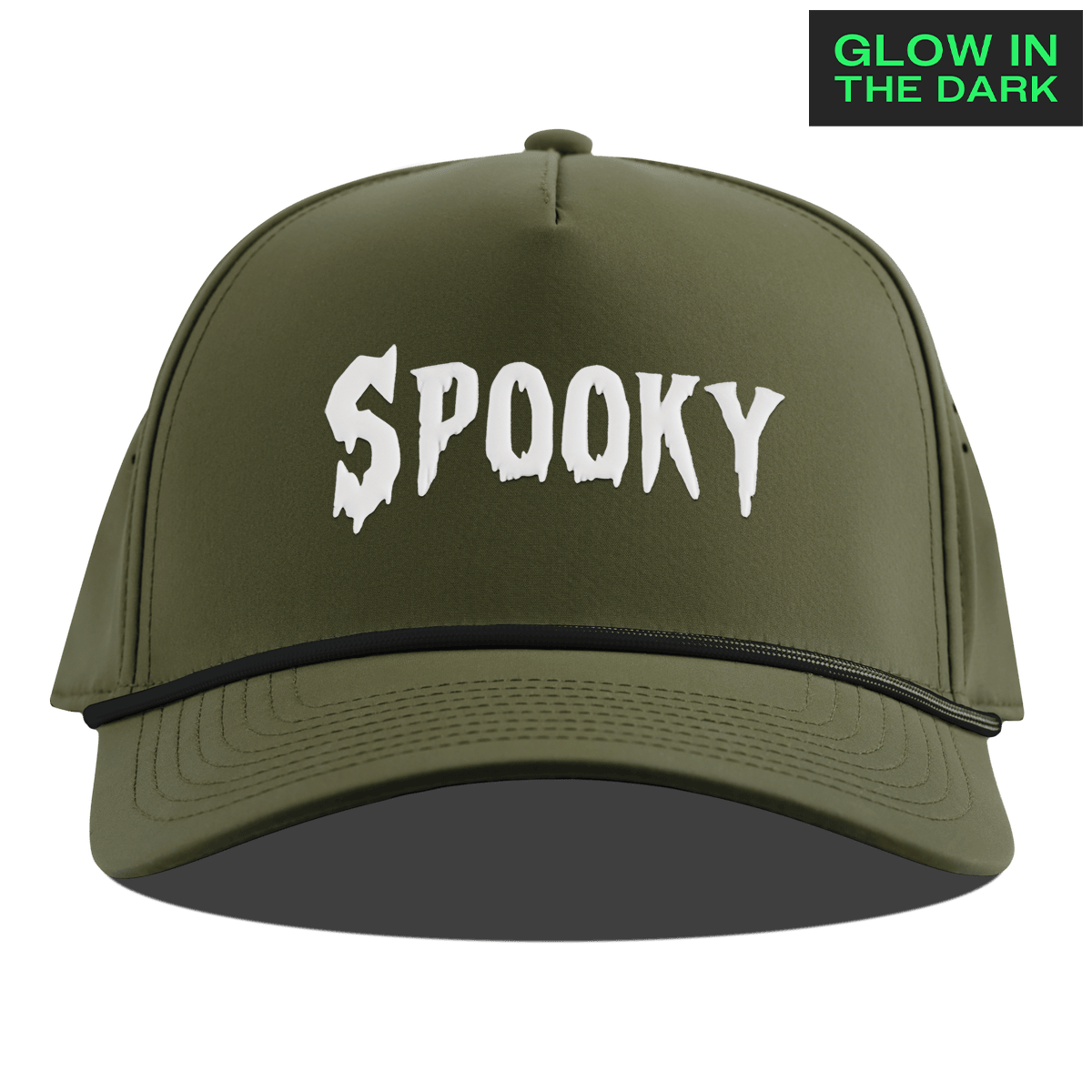 Spooky Glow Curved 5 Panel Rope Loden