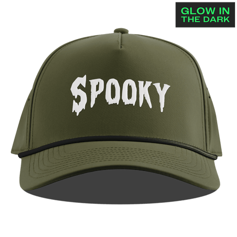 Spooky Glow Curved 5 Panel Rope Loden