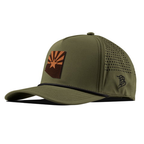 Arizona 48 Curved 5 Panel Rope Loden/Black