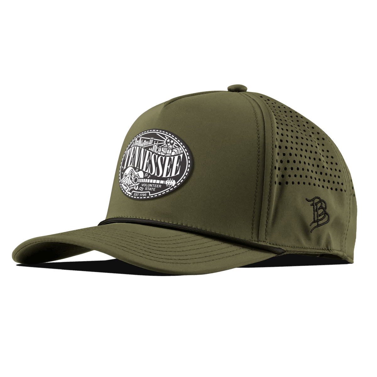 Tennessee Traveler Curved 5 Panel Rope Loden