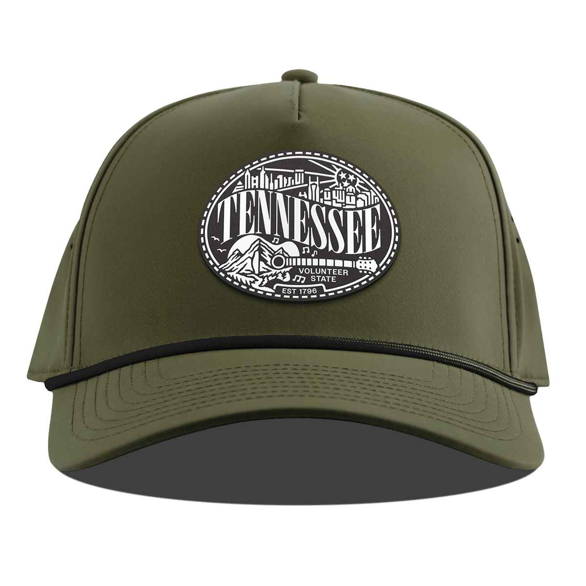 Tennessee Traveler Curved 5 Panel Rope Loden