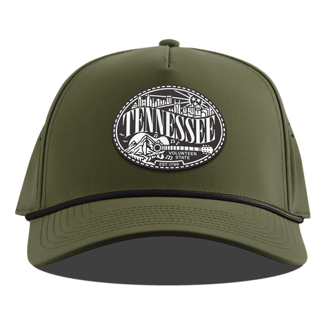 Tennessee Traveler Curved 5 Panel Rope Loden