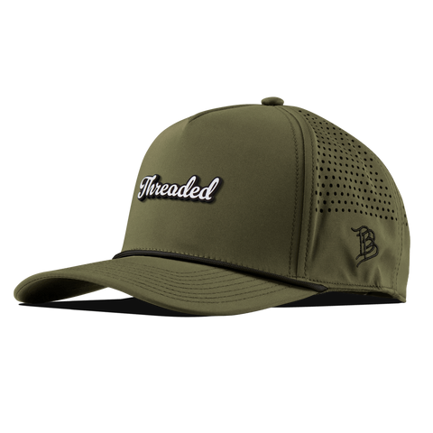 Threaded Script Curved 5 Panel Rope Loden