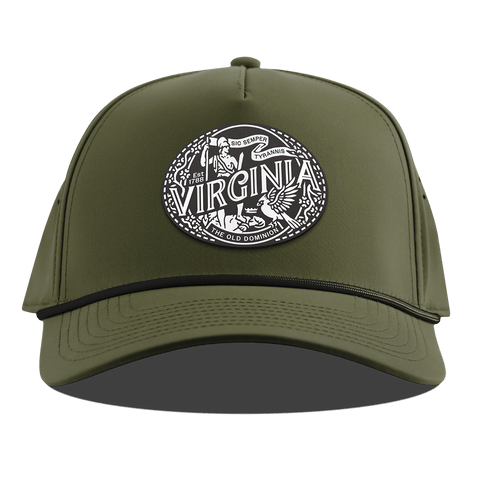 Virginia Traveler Curved 5 Panel Rope Loden