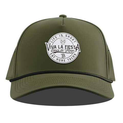 Branded Fiesta Curved 5 Panel Rope Loden