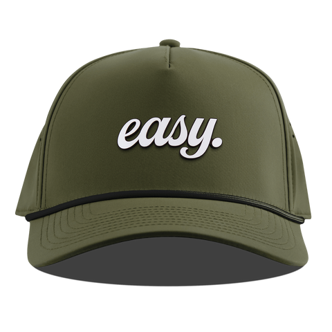 Easy Script Curved 5 Panel Rope Loden