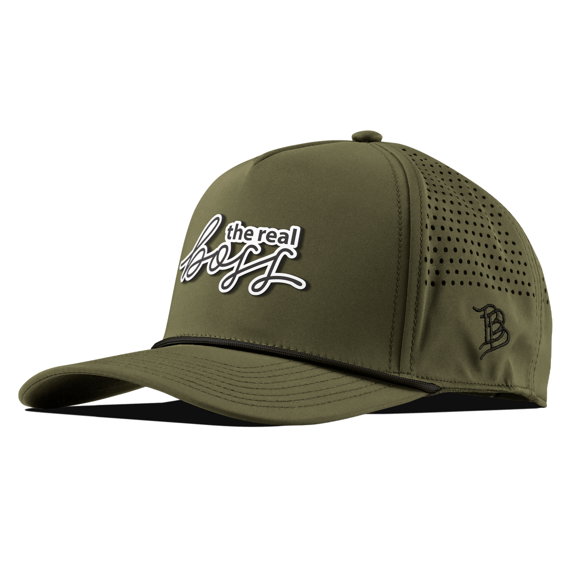 The Real Boss Curved 5 Panel Rope Loden