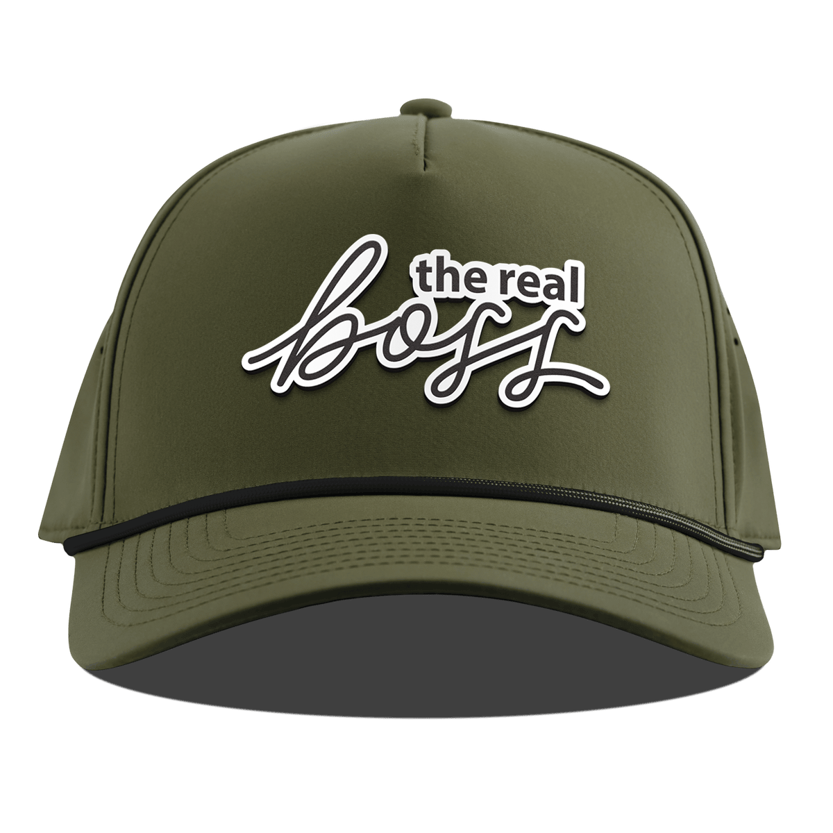 The Real Boss Curved 5 Panel Rope Loden