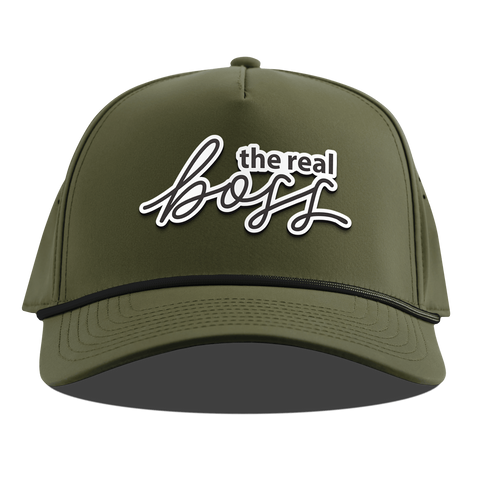 The Real Boss Curved 5 Panel Rope Loden