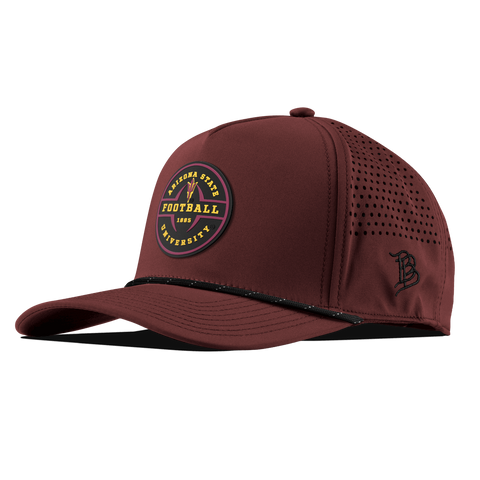 Arizona State University "Arizona State Football Legacy" Curved 5 Panel Rope Maroon