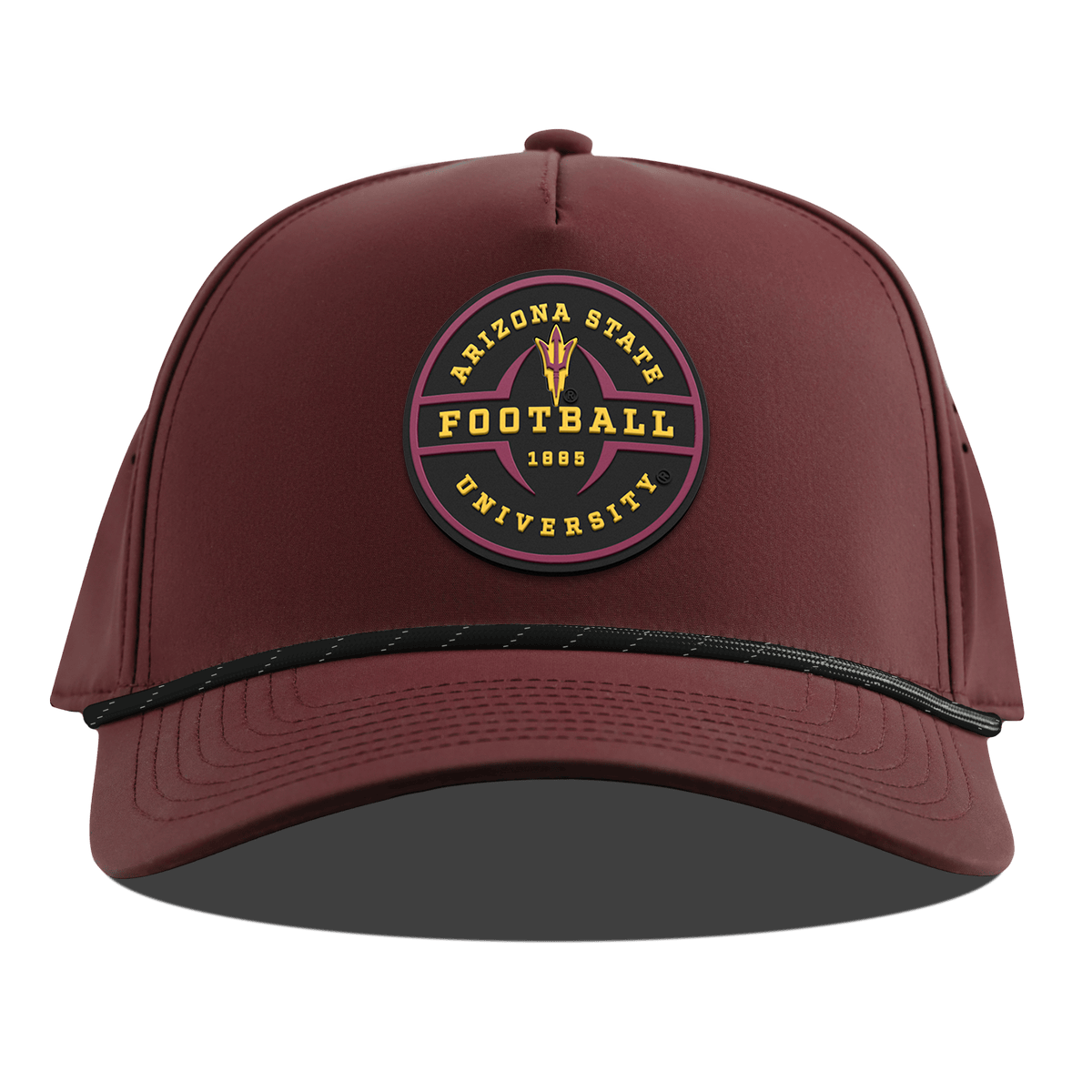 Arizona State University "Arizona State Football Legacy" Curved 5 Panel Rope Maroon