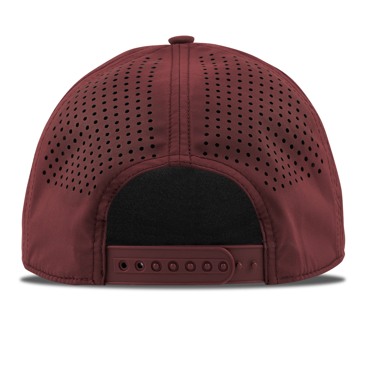 Old Glory Midnight Curved 5 Panel Rope Back Maroon/Black