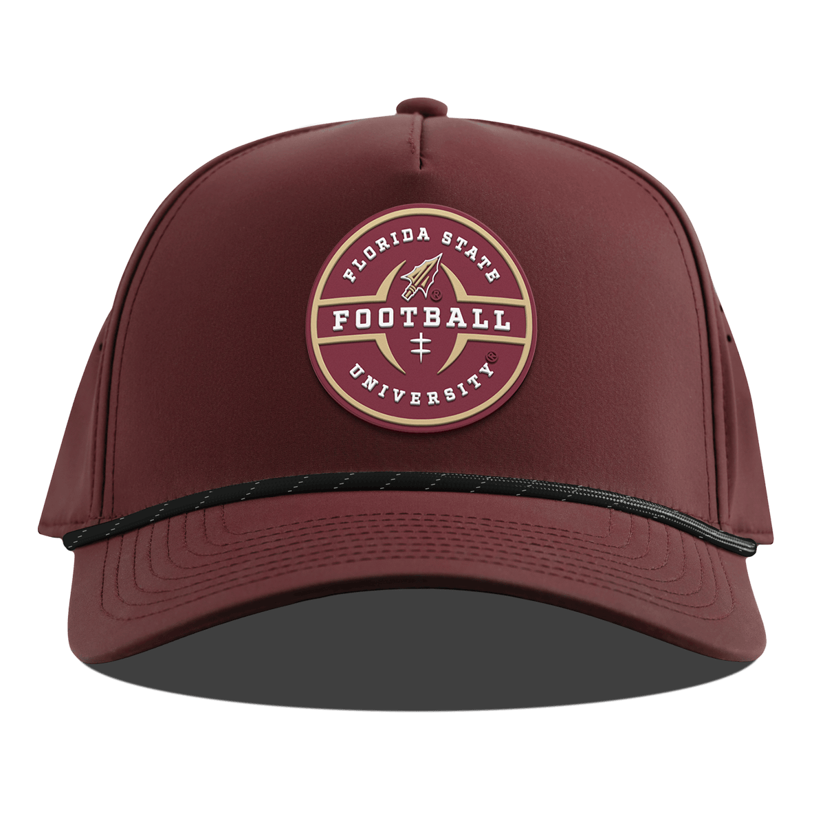 Florida State University "Florida State Football Legacy" Curved 5 Panel Rope Maroon