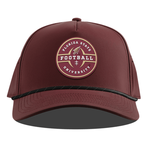 Florida State University "Florida State Football Legacy" Curved 5 Panel Rope Maroon