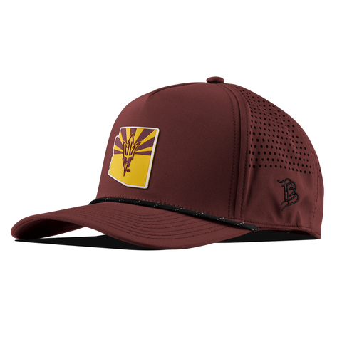 Arizona State University "Fork 'Em State" Curved 5 Panel Rope Maroon/Black