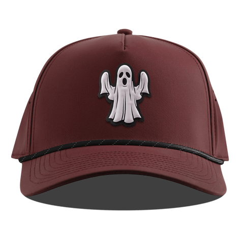 Ghostly PVC Curved 5 Panel Rope Maroon