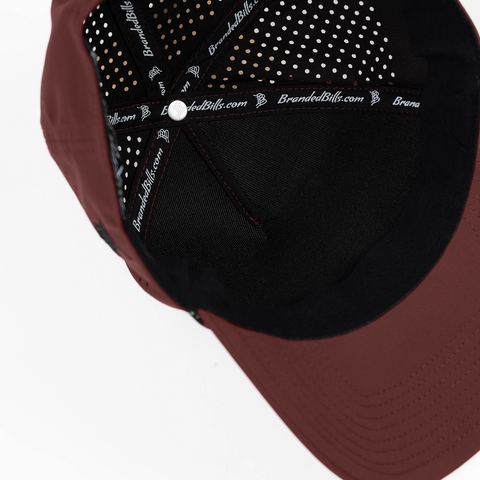 Bare Curved 5 Panel Rope Interior Maroon