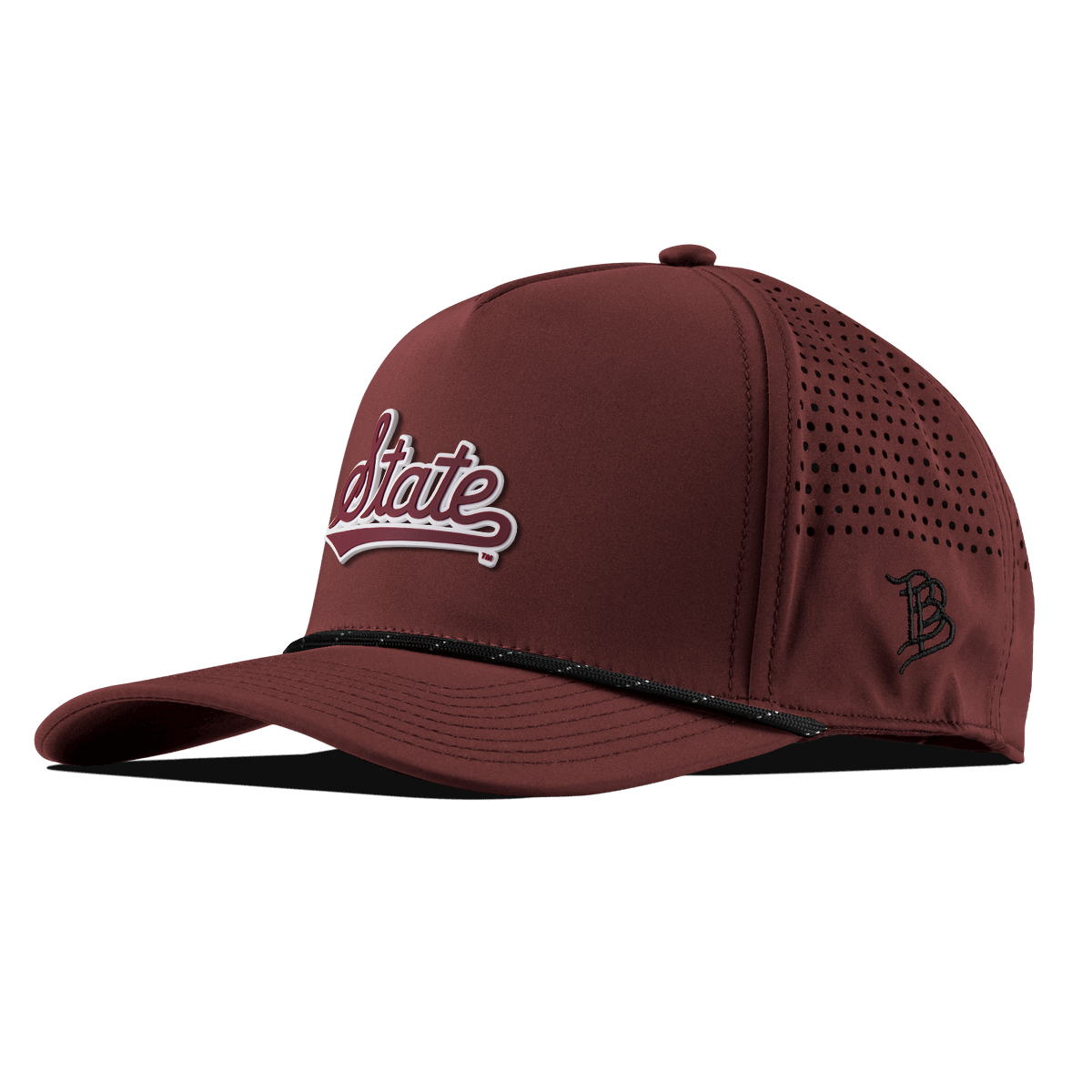 Mississippi State "Mississippi State Script" Curved 5 Panel Rope