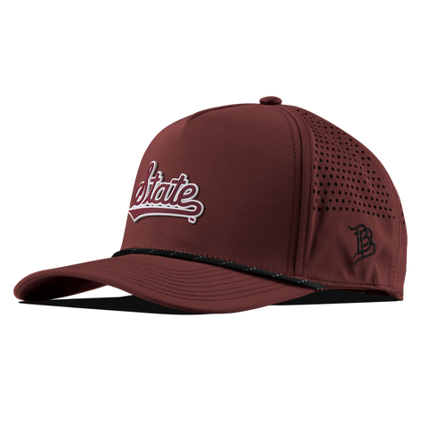 Mississippi State "Mississippi State Script" Curved 5 Panel Rope