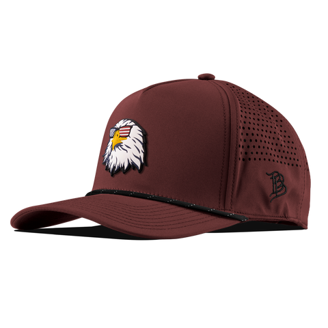 Party Eagle PVC Curved 5 Panel Rope Maroon/Black