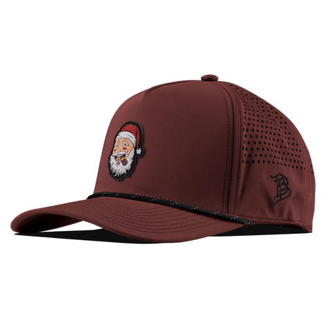 Santa PVC Curved 5 Panel Rope Maroon