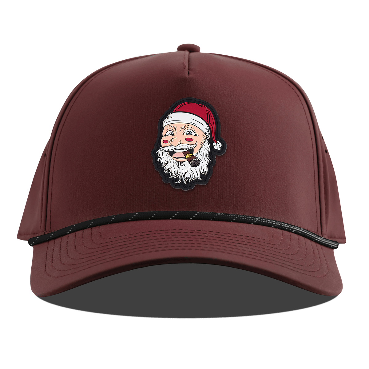 Santa PVC Curved 5 Panel Rope Maroon