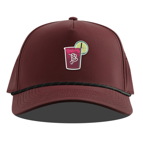 Transfusion Curved 5 Panel Rope Maroon