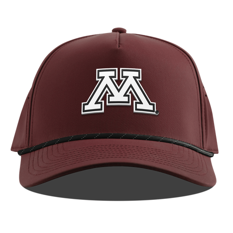 University of Minnesota "Vintage Minnesota Team Logo" Curved 5 Panel Rope Maroon
