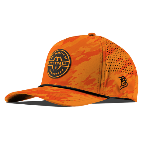 University of Tennessee "Tennessee Football Legacy" Curved 5 Panel Rope Blaze Orange Camo