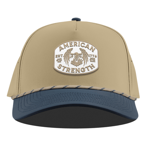 American Strength Curved 5 Panel Rope Desert/Orion